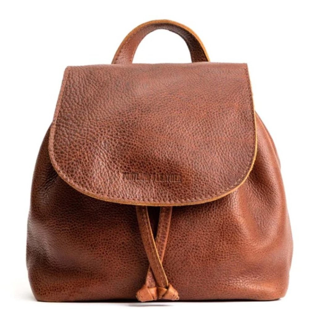 Portland Leather Goods Bucket Backpack